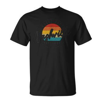 Nashville Tennessee Country Music City Vintage Retro T-Shirt | Mazezy