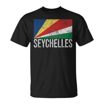 National Flag Of Seychelles Victoria Seychellois Pride Unisex T-Shirt | Mazezy