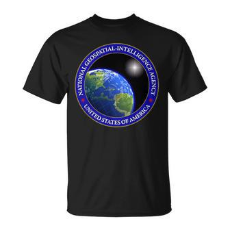 National Geospatial-Intelligence Agency Nga Geoint T-Shirt | Mazezy