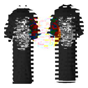 National Hispanic Heritage Month Flag Latino Costume T-Shirt - Seseable