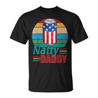 Natty Daddy Funny Dad Bob Beer Drinker Fathers Day Unisex T-Shirt - Seseable