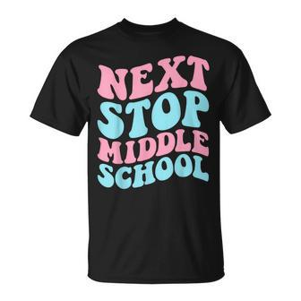 Next Stop Middle School Elementary School Graduation 2023 Unisex T-Shirt - Seseable