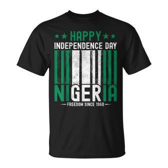Nigerian Independence Day Vintage Nigerian Flag T-Shirt | Mazezy AU