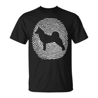 Norrbottenspets Dna I Fingerprint Norrbottenspets Dog T-Shirt | Mazezy