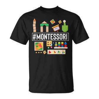 Novelty Montessori Studying Learning Schooling Accessories T-Shirt | Mazezy
