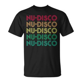 Nu-Disco Retro 90S Dance Music Dj T-Shirt | Mazezy