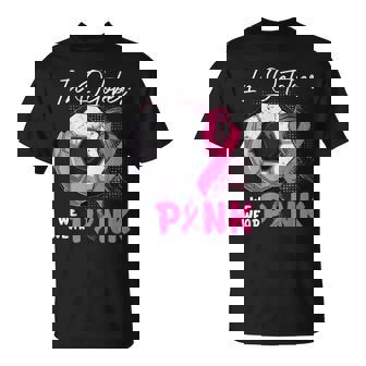 In October We Wear Pink Breast Cancer Awareness Soccer Ball T-Shirt - Seseable