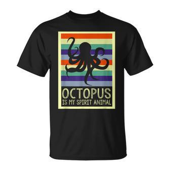 Octopus Is My Spirit Animal T-Shirt | Mazezy
