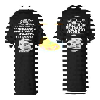 Omelette Making Professional T-Shirt | Mazezy