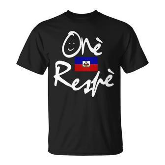 One Respe Haiti Independence 1804 Lakay Unisex T-Shirt | Mazezy