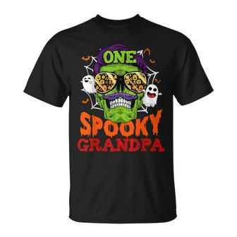 One Spooky Grandpa Halloween Costume Family T-Shirt