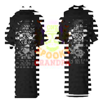 One Spooky Grandpa Halloween Horror Man Sunglasses Family T-Shirt - Monsterry