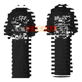 One Spooky Social Worker Halloween Cute Ghosts Pumpkins T-Shirt - Thegiftio UK