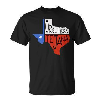 Orgullosa Tejana Proud Texan Unisex T-Shirt | Mazezy
