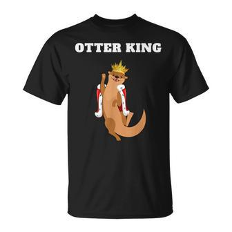 Otter King Otter Boys Otter T-Shirt | Mazezy