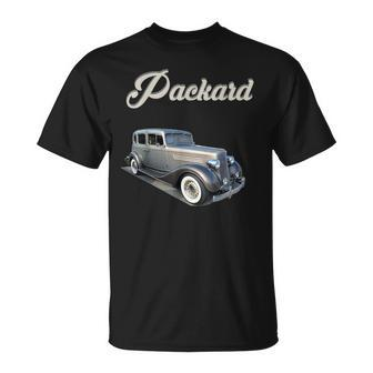 Packard Antique Car Unisex T-Shirt | Mazezy