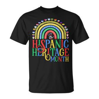 Hispanic Heritage Month Celebrating Pride Countries Latino T-Shirt - Monsterry CA