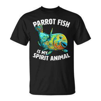 Parrotfish For Global Warming Activist Biologist T-Shirt | Mazezy