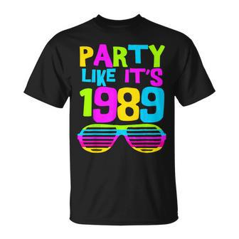 Party Like Its 1989 80S Costume Party Wear Outfit T-Shirt | Mazezy