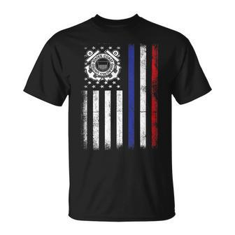Patriot Us Coastguard Coast Guard 4Th July Independence Day Unisex T-Shirt - Monsterry CA