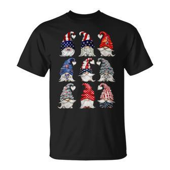 Patriotic Gnome 4Th July For Independence And Memorial Day Unisex T-Shirt