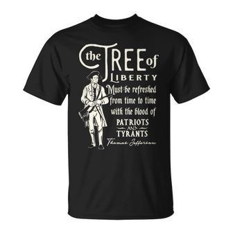 Patriotic Tree Of Liberty Conservative Freedom T T-Shirt | Mazezy