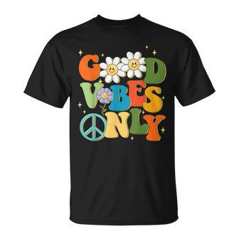 Peace Sign Love 60S 70S Tie Dye Hippie Costume T-Shirt - Monsterry DE