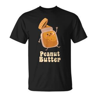 Peanut Butter & Jelly Matching Couple Halloween Best Friends T-Shirt - Monsterry