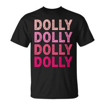 Personalized Name Dolly I Love Dolly T-Shirt - Monsterry