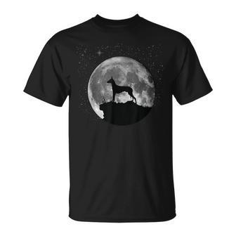 Pharaoh Hound Dog Moon T-Shirt | Mazezy