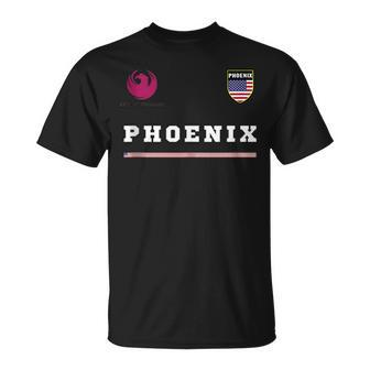 Phoenix SportsSoccer Jersey National Pride Gift Unisex T-Shirt | Mazezy