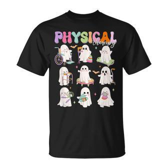 Physical Therapy Halloween Boo Ghost Spooky Season T-Shirt | Mazezy UK