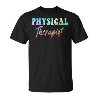 Physical Therapy Physical Therapist Assistant Physiotherapy T-Shirt | Mazezy