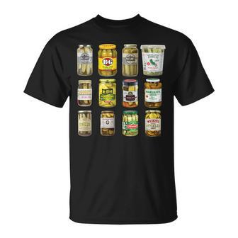Pickle Social Viral Best Canned Pickles Jar T-Shirt - Monsterry UK
