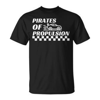Pirates Of Propulsion Muscle Car Electric Classic Enthusiast Unisex T-Shirt | Mazezy
