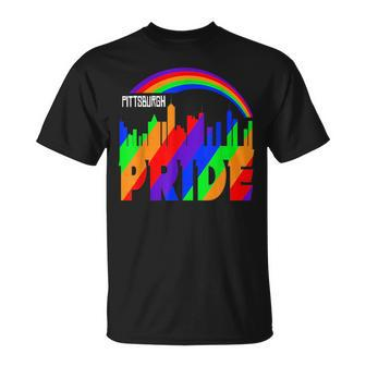 Pittsburgh Lgbtq Pride Awareness March Unique Gift Unisex T-Shirt | Mazezy
