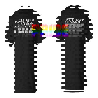 Pittsburgh Pride Lgbt Flag Unisex T-Shirt | Mazezy