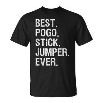 Pogo Stick Jumper Jumping Best T-Shirt | Mazezy