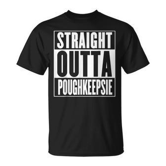 Poughkeepsie Straight Outta Poughkeepsie T-Shirt | Mazezy