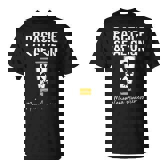 Practice Safe Sun Melanoma Skin Cancer Graphic T-shirt - Thegiftio