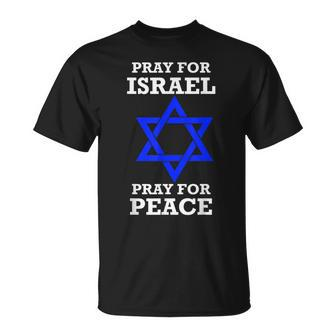 Pray For Israel Peace T-Shirt - Monsterry AU