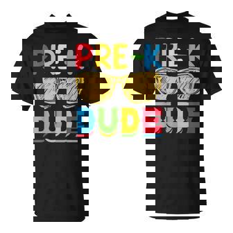 Pre-K Dude Back To School First Day Of Preschool T-Shirt | Mazezy
