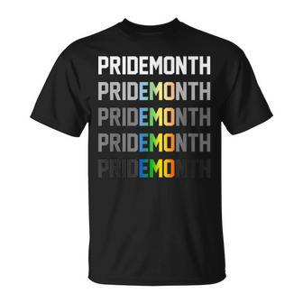 Pride Month Emo Emo Pridemonth Funny Emo Lgbt Supporting Unisex T-Shirt | Mazezy