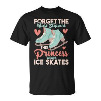 This Princess Wears Ice Skates Figure Ice Skating T-Shirt - Thegiftio UK