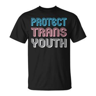 Protect Trans Youth Kids Transgender Lgbt Pride Unisex T-Shirt | Mazezy DE