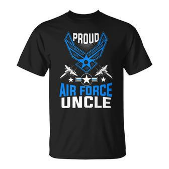 Proud Air Force Uncle Veteran Pride Unisex T-Shirt | Mazezy