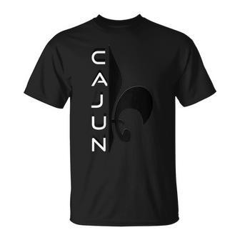 Proud Cajun Fleur Louisiana Pride State Symbol Unisex T-Shirt | Mazezy