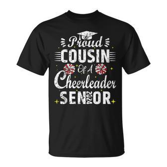 Proud Cousin Of Cheerleader Senior 2024 Senior Cheer Cousin T-Shirt | Mazezy CA