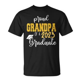 Proud Grandpa Of A 2023 Graduate Proud Family Unisex T-Shirt - Seseable