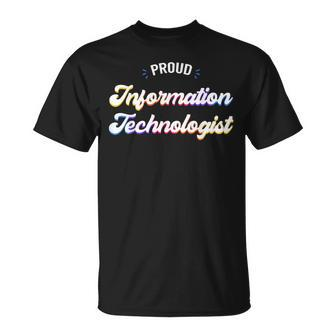 Proud Information Technologist Job T-Shirt | Mazezy